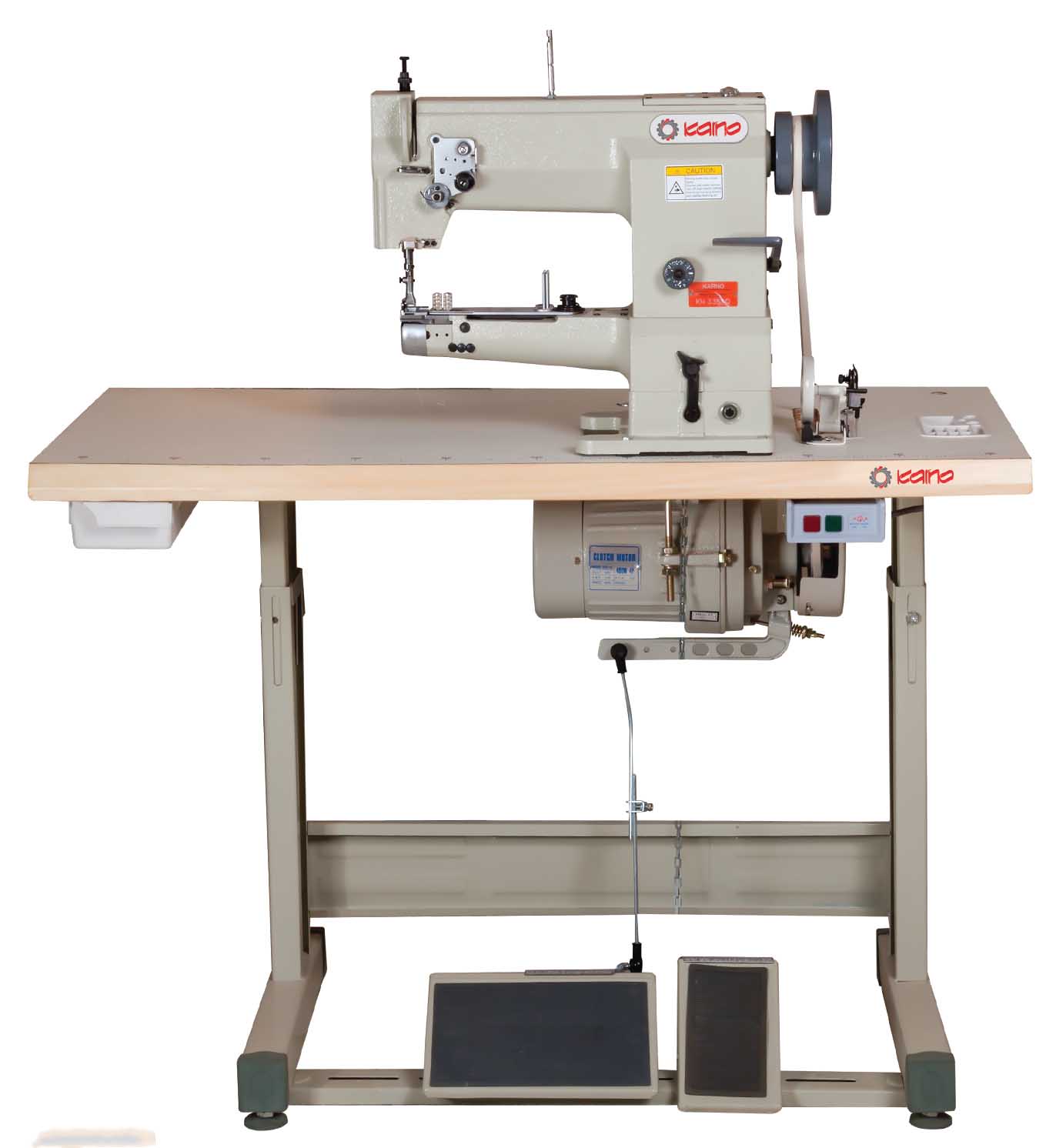 single needle top and bottem feet_cylinder -beed sewing machine
